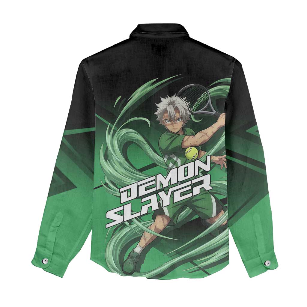 Sanemi Shinazugawa Wind Rally Women Casual Shirt Sporty Anime Mashup Style