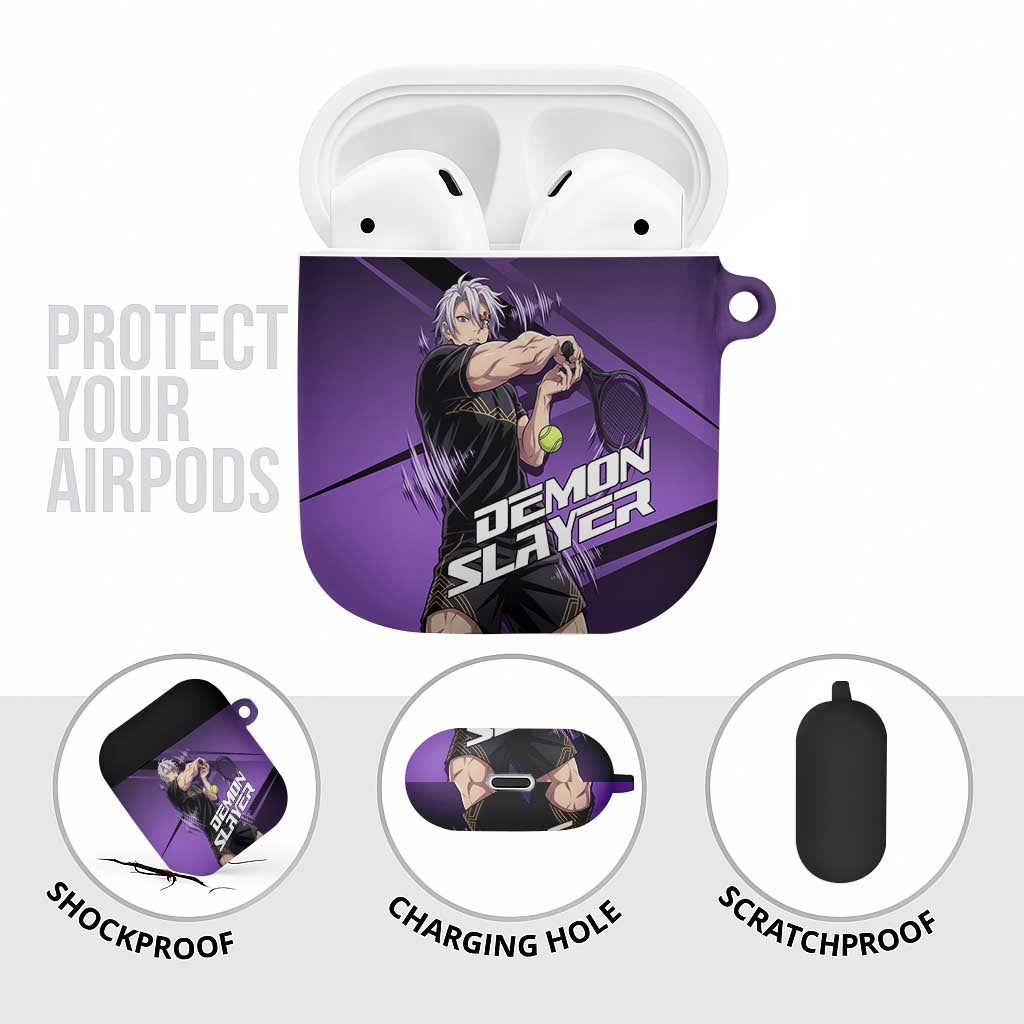 Tengen Uzui Sound Hashira AirPods Case Sporty Anime Mashup Style