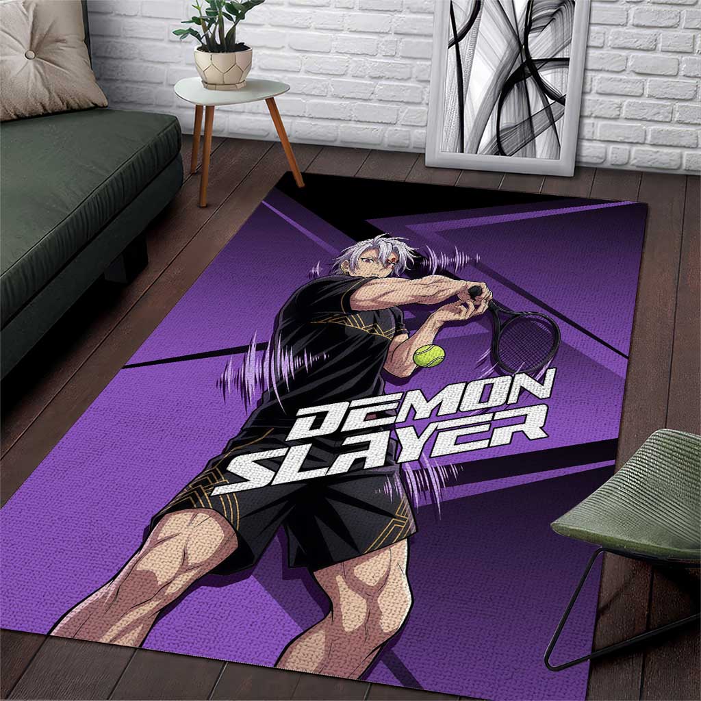 Tengen Uzui Sound Hashira Area Rug Sporty Anime Mashup Style