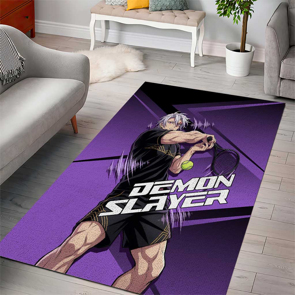 Tengen Uzui Sound Hashira Area Rug Sporty Anime Mashup Style