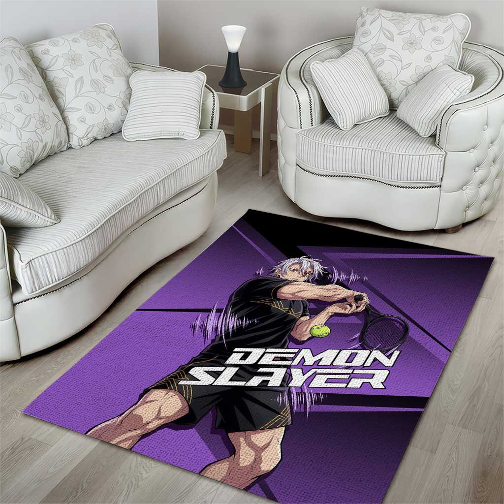Tengen Uzui Sound Hashira Area Rug Sporty Anime Mashup Style