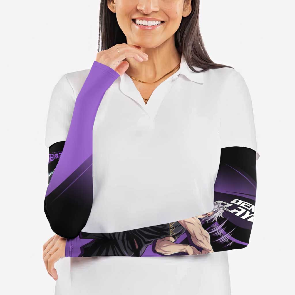 Tengen Uzui Sound Hashira Arm Sleeves Sporty Anime Mashup Style