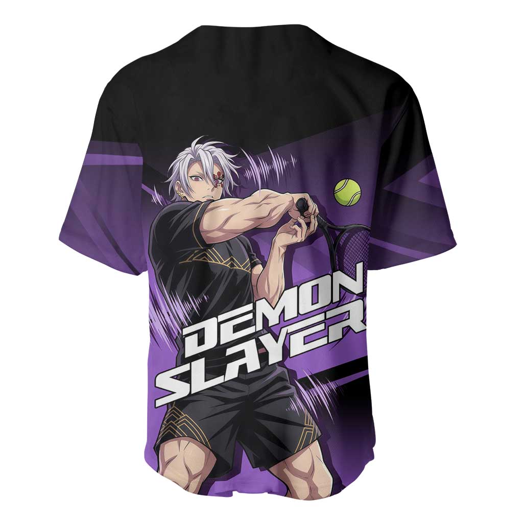 Tengen Uzui Sound Hashira Baseball Jersey Sporty Anime Mashup Style