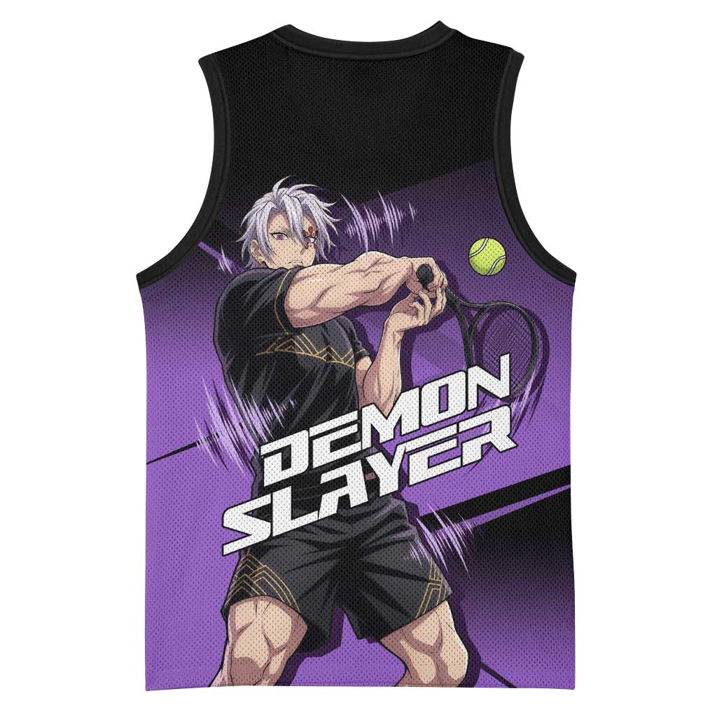 Tengen Uzui Sound Hashira Basketball Jersey Sporty Anime Mashup Style