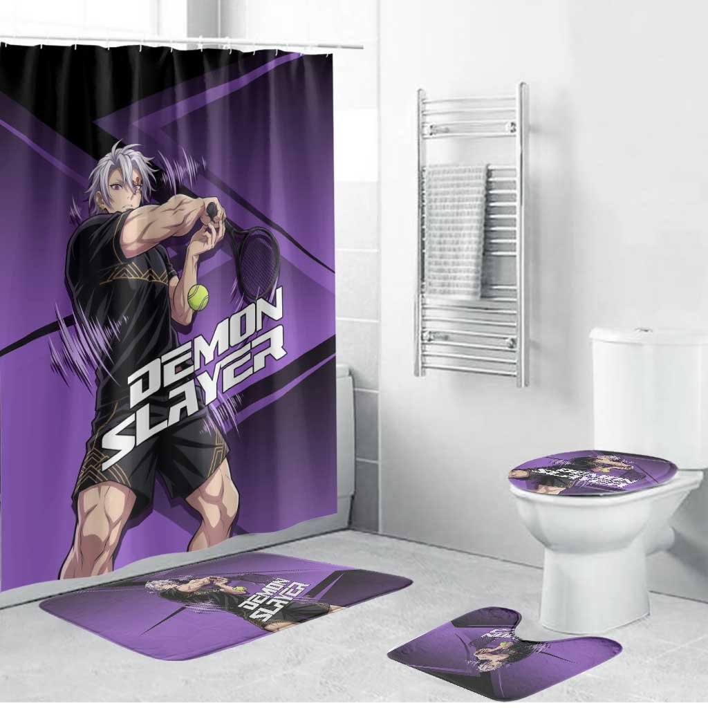 Tengen Uzui Sound Hashira Bathroom Set Sporty Anime Mashup Style