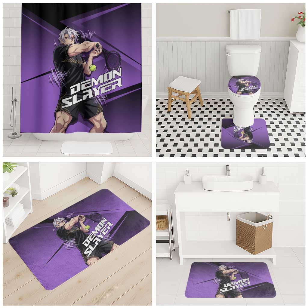 Tengen Uzui Sound Hashira Bathroom Set Sporty Anime Mashup Style
