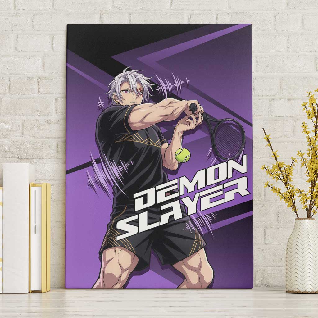 Tengen Uzui Sound Hashira Canvas Wall Art Sporty Anime Mashup Style