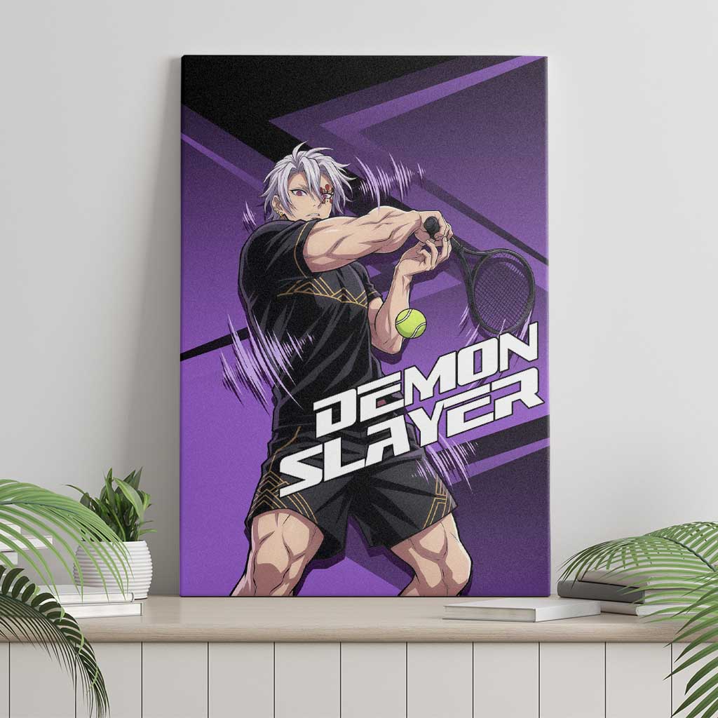 Tengen Uzui Sound Hashira Canvas Wall Art Sporty Anime Mashup Style