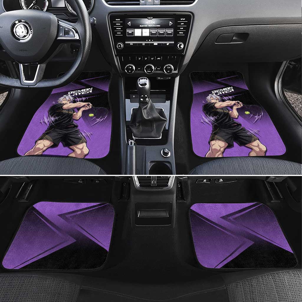 Tengen Uzui Sound Hashira Car Mats Sporty Anime Mashup Style