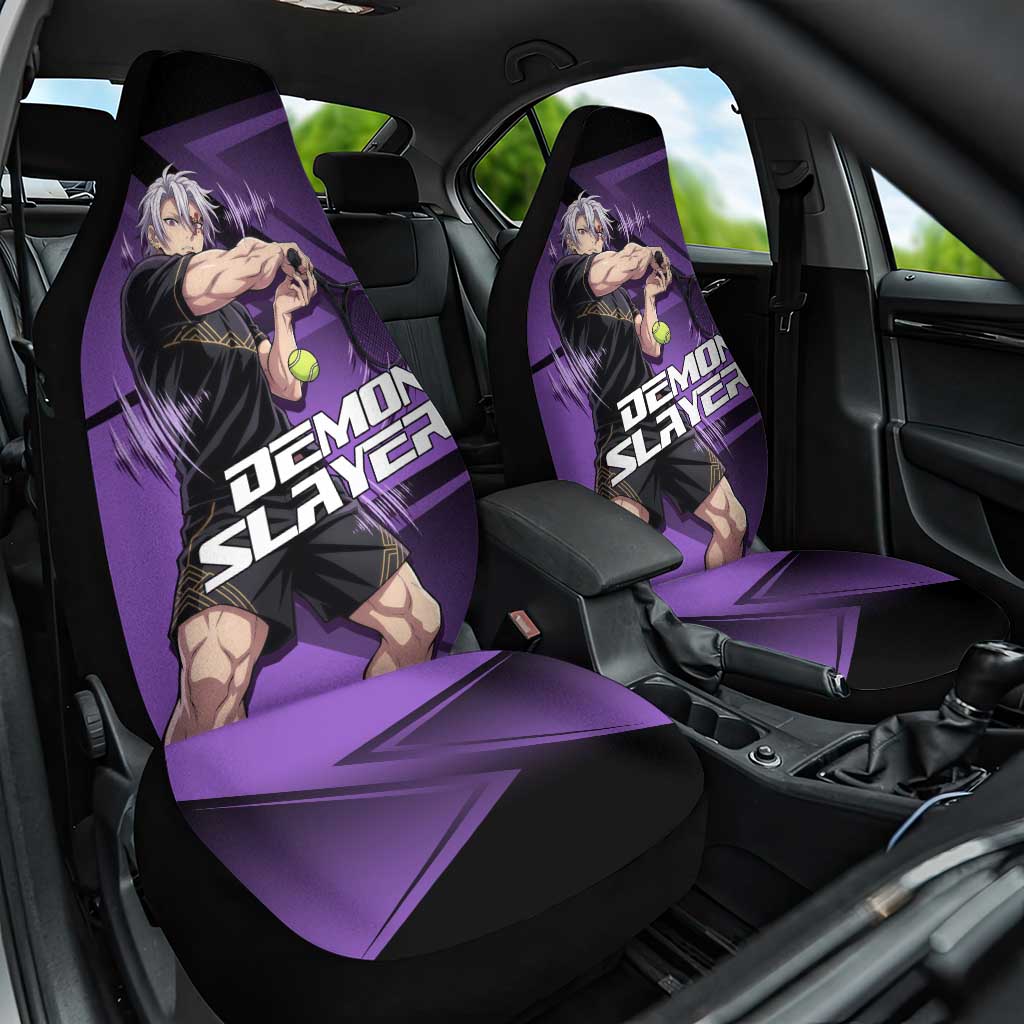 Tengen Uzui Sound Hashira Car Seat Cover Sporty Anime Mashup Style