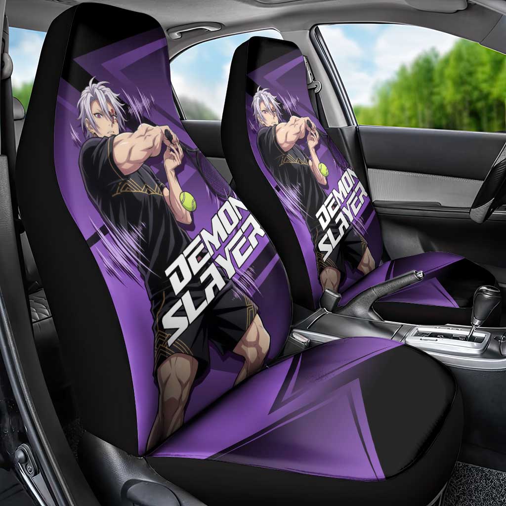 Tengen Uzui Sound Hashira Car Seat Cover Sporty Anime Mashup Style