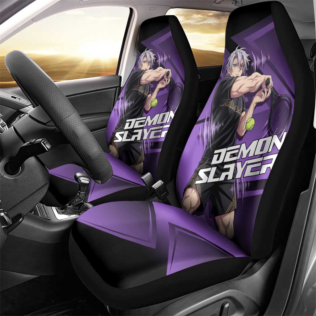 Tengen Uzui Sound Hashira Car Seat Cover Sporty Anime Mashup Style