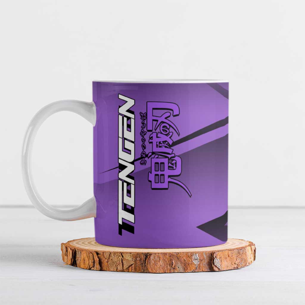 Tengen Uzui Sound Hashira Ceramic Mug Sporty Anime Mashup Style