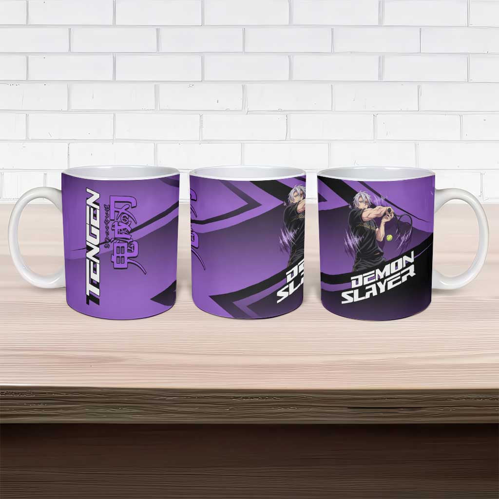 Tengen Uzui Sound Hashira Ceramic Mug Sporty Anime Mashup Style