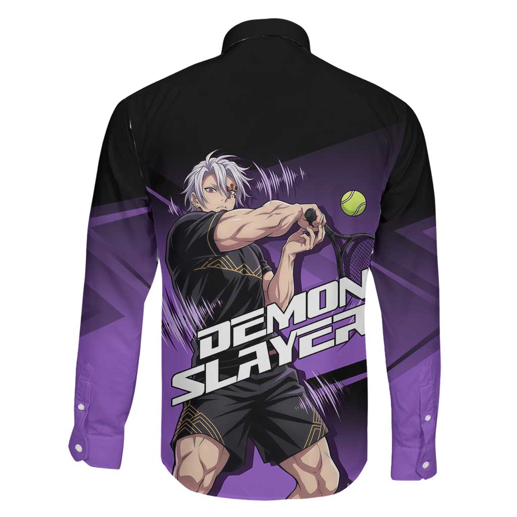Tengen Uzui Sound Hashira Family Matching Off The Shoulder Long Sleeve Dress and Hawaiian Shirt Sporty Anime Mashup Style