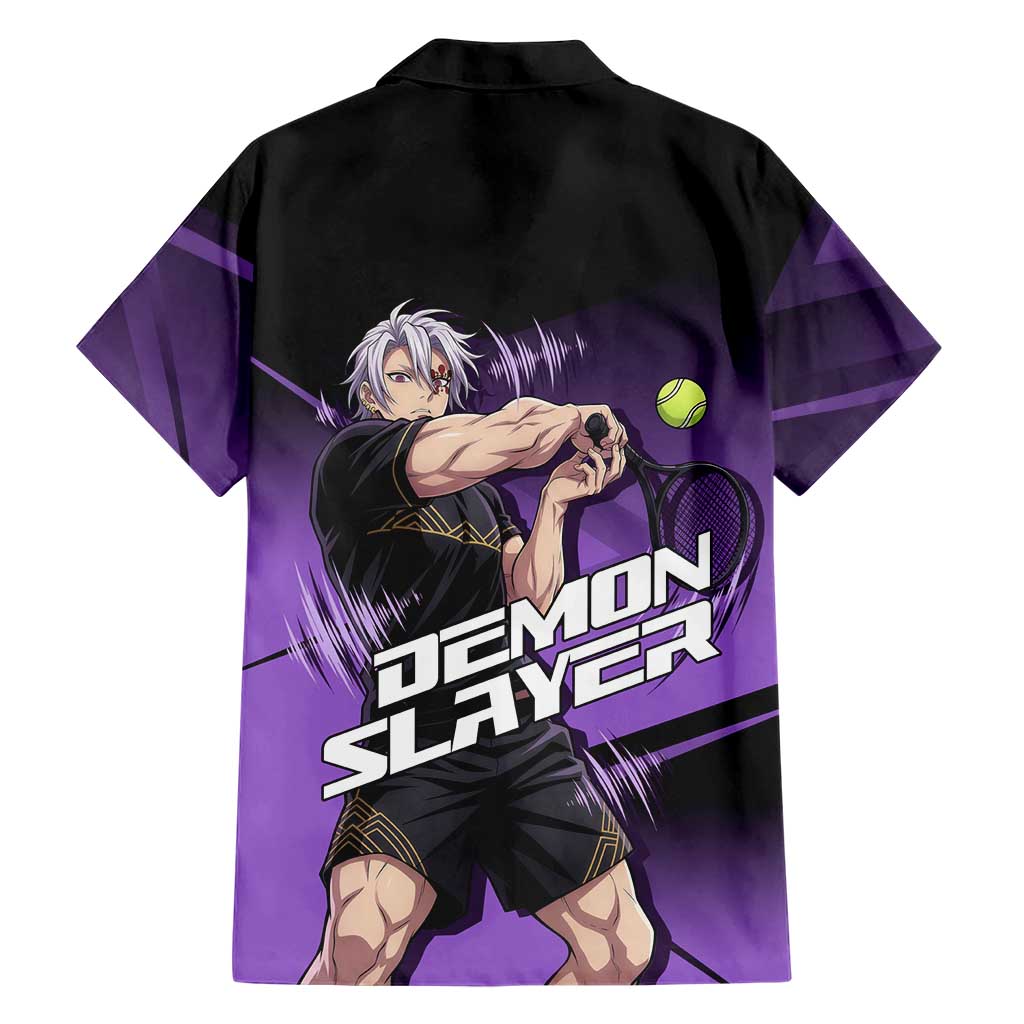 Tengen Uzui Sound Hashira Family Matching Short Sleeve Bodycon Dress and Hawaiian Shirt Sporty Anime Mashup Style