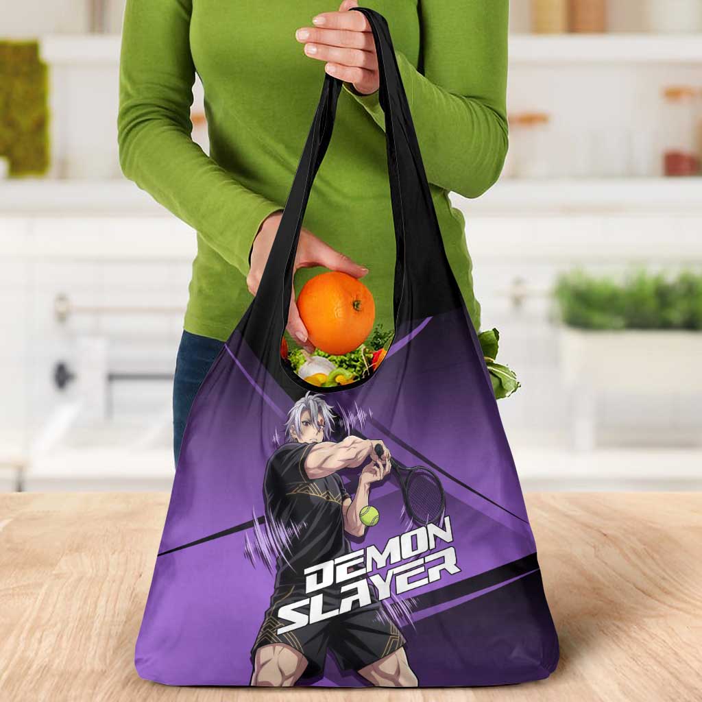 Tengen Uzui Sound Hashira Grocery Bag Sporty Anime Mashup Style