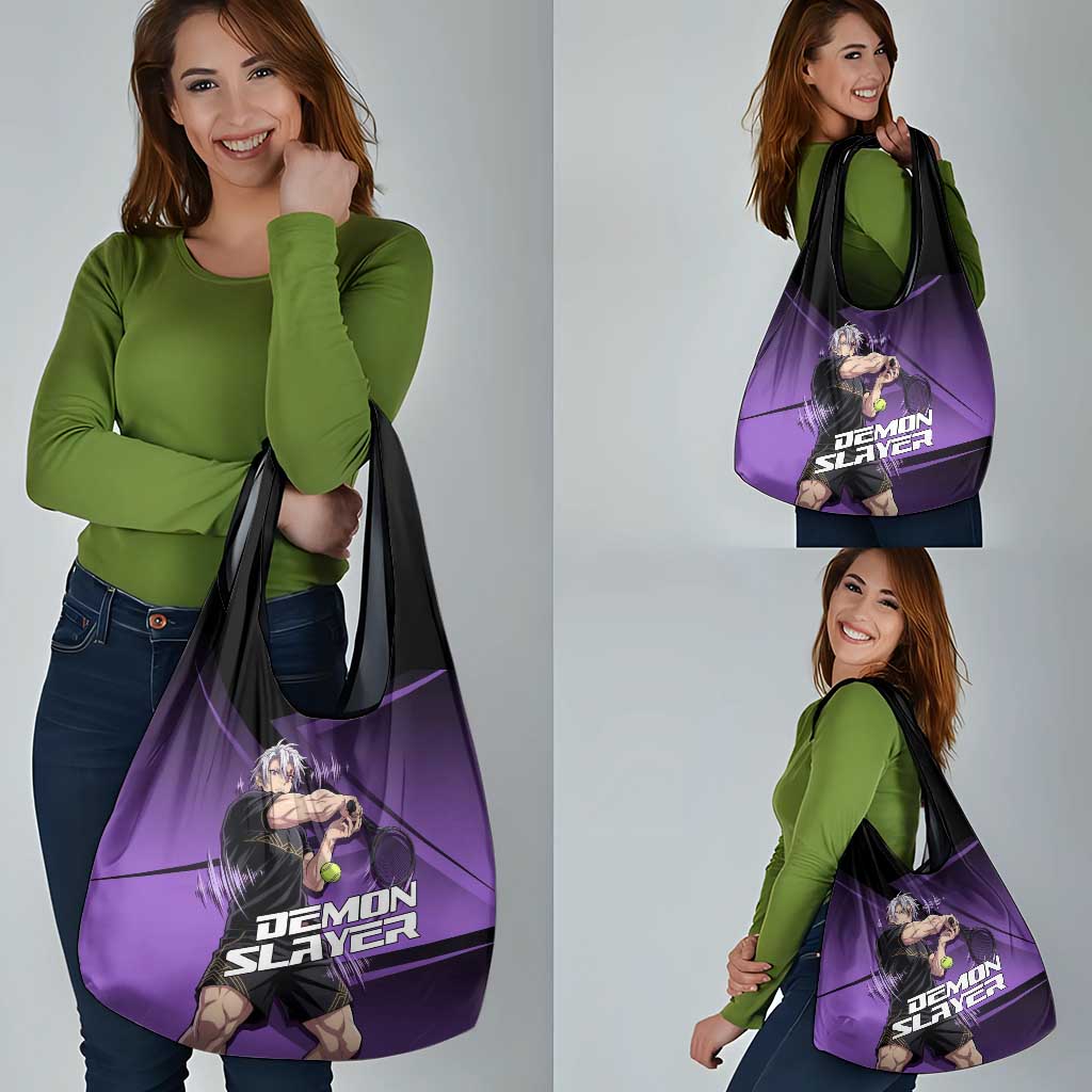 Tengen Uzui Sound Hashira Grocery Bag Sporty Anime Mashup Style