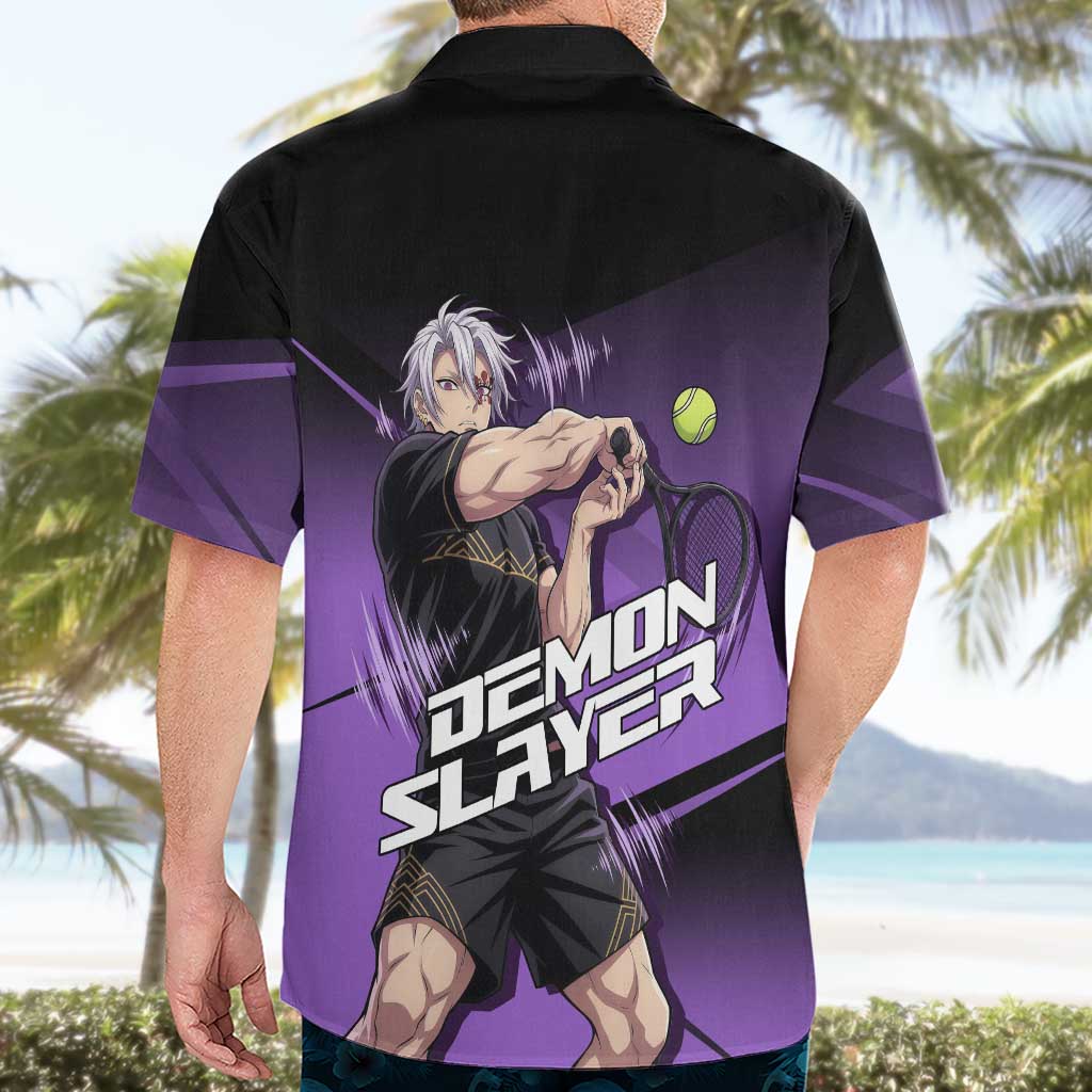Tengen Uzui Sound Hashira Hawaiian Shirt Sporty Anime Mashup Style