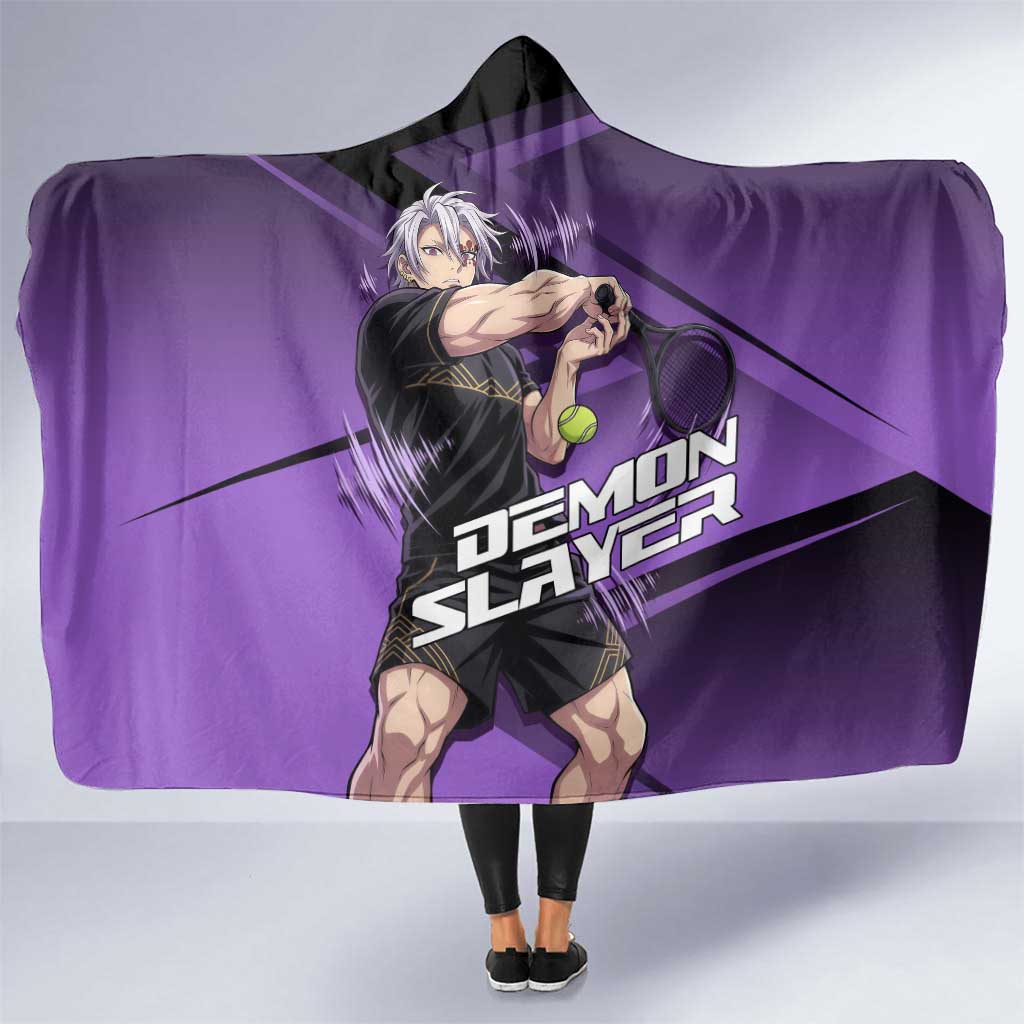 Tengen Uzui Sound Hashira Hooded Blanket Sporty Anime Mashup Style