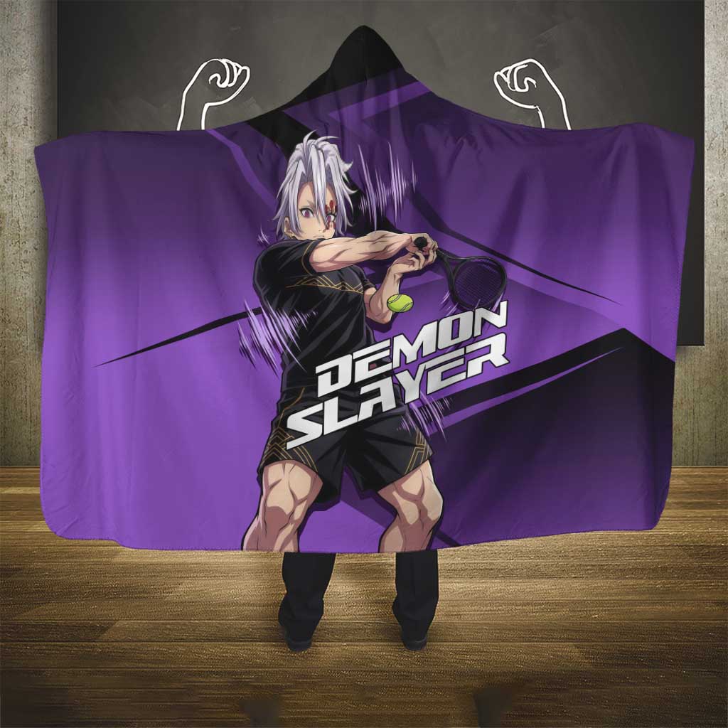 Tengen Uzui Sound Hashira Hooded Blanket Sporty Anime Mashup Style
