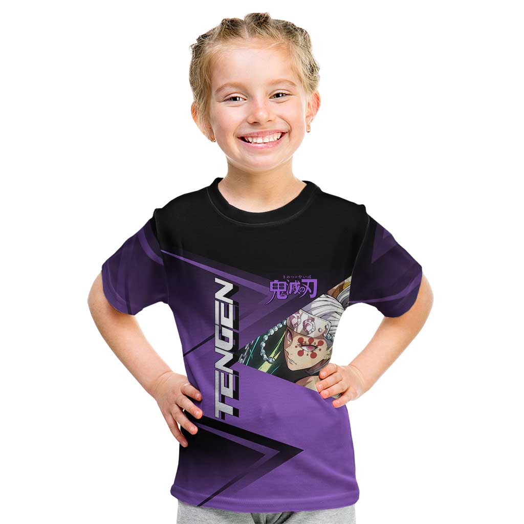 Tengen Uzui Sound Hashira Kid T Shirt Sporty Anime Mashup Style