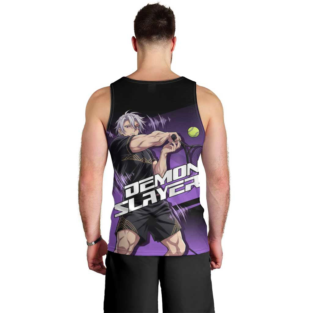 Tengen Uzui Sound Hashira Men Tank Top Sporty Anime Mashup Style