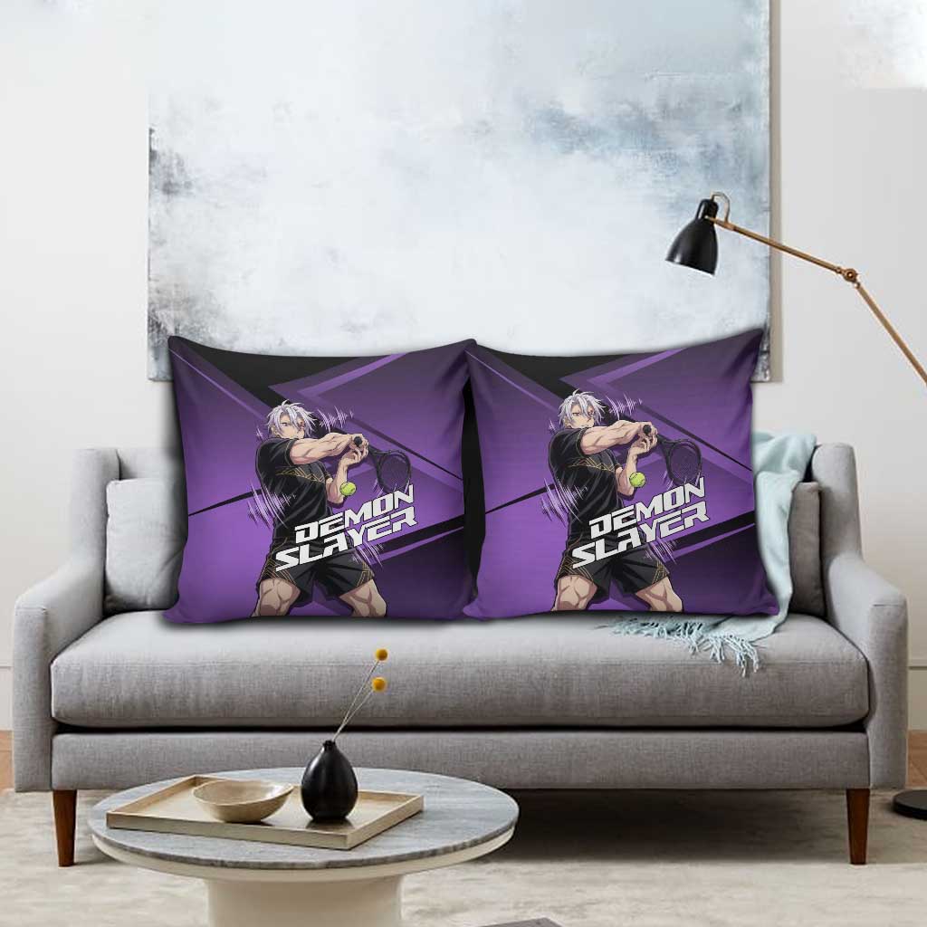 Tengen Uzui Sound Hashira Pillow Cover Sporty Anime Mashup Style