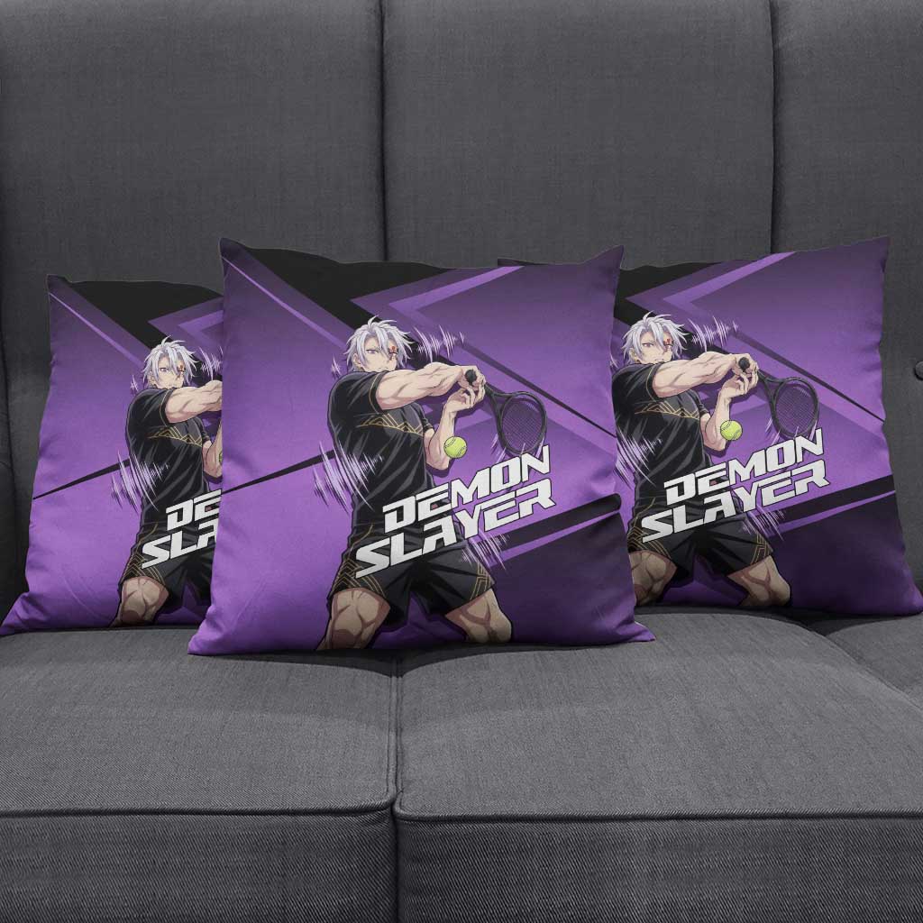 Tengen Uzui Sound Hashira Pillow Cover Sporty Anime Mashup Style