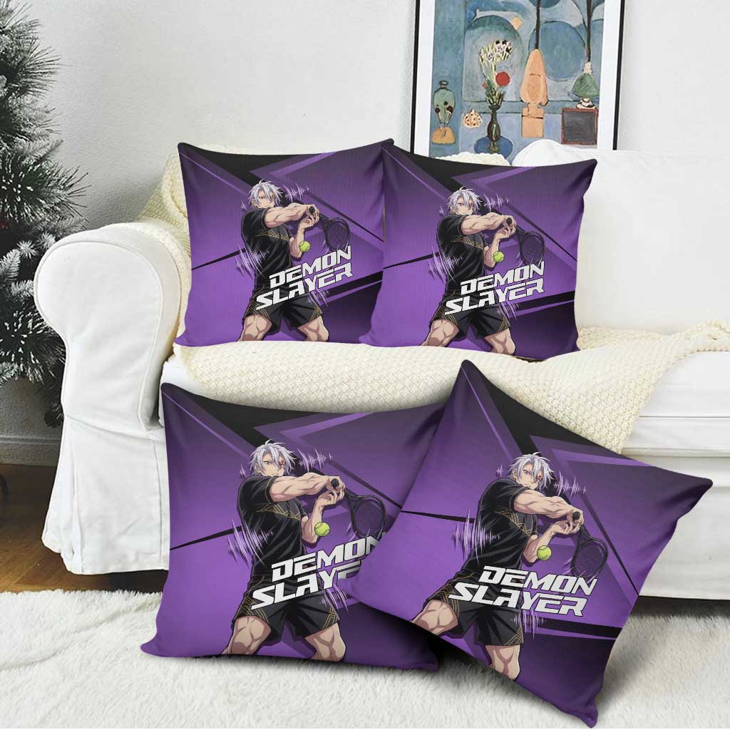 Tengen Uzui Sound Hashira Pillow Cover Sporty Anime Mashup Style