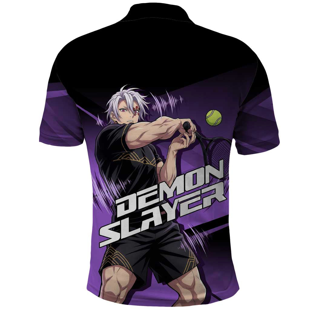 Tengen Uzui Sound Hashira Polo Shirt Sporty Anime Mashup Style