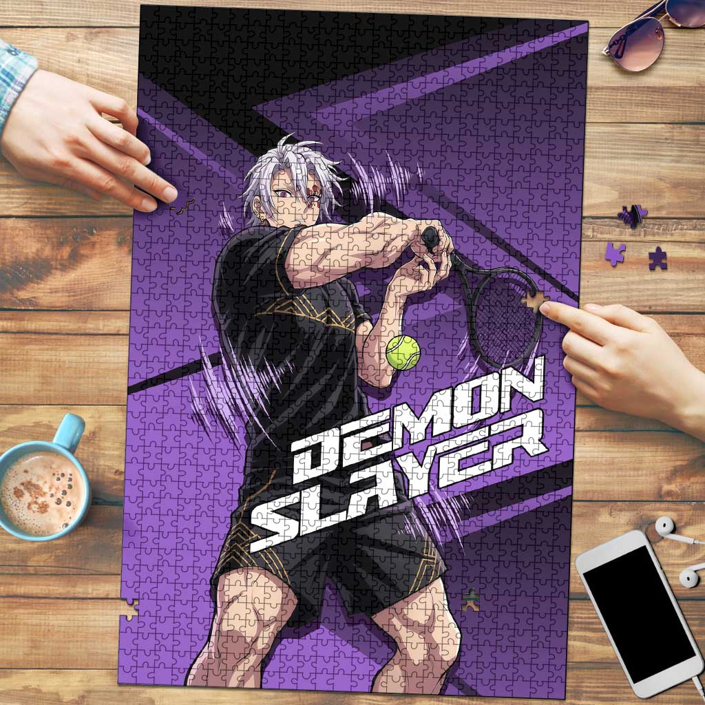 Tengen Uzui Sound Hashira Puzzle Sporty Anime Mashup Style
