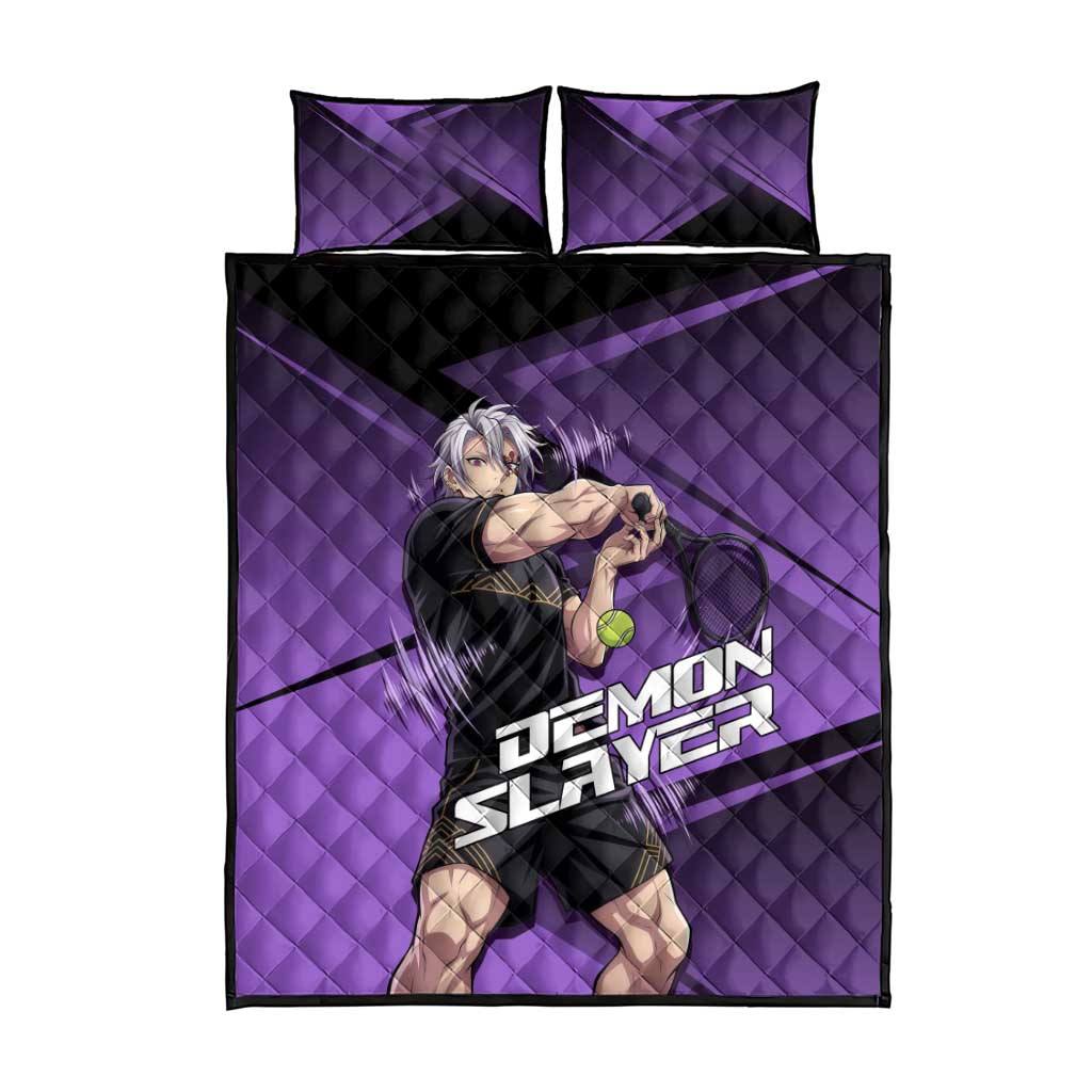 Tengen Uzui Sound Hashira Quilt Bed Set Sporty Anime Mashup Style