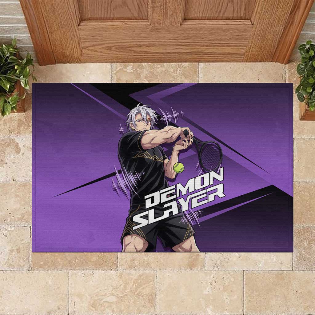 Tengen Uzui Sound Hashira Rubber Doormat Sporty Anime Mashup Style