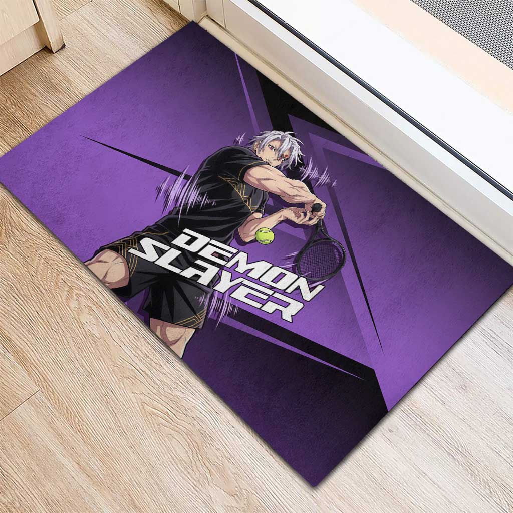 Tengen Uzui Sound Hashira Rubber Doormat Sporty Anime Mashup Style