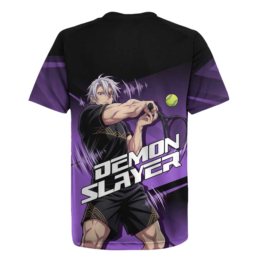 Tengen Uzui Sound Hashira Rugby Jersey Sporty Anime Mashup Style
