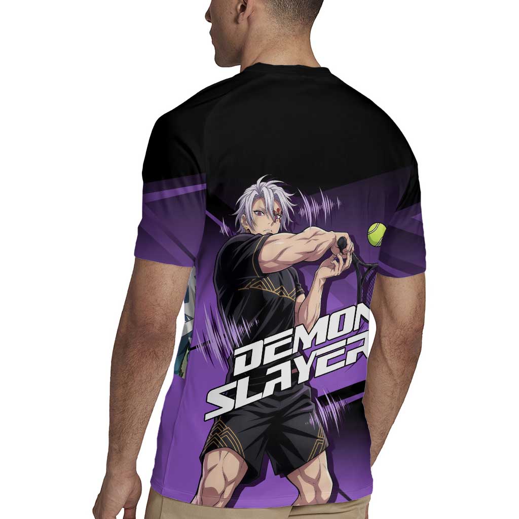 Tengen Uzui Sound Hashira Rugby Jersey Sporty Anime Mashup Style