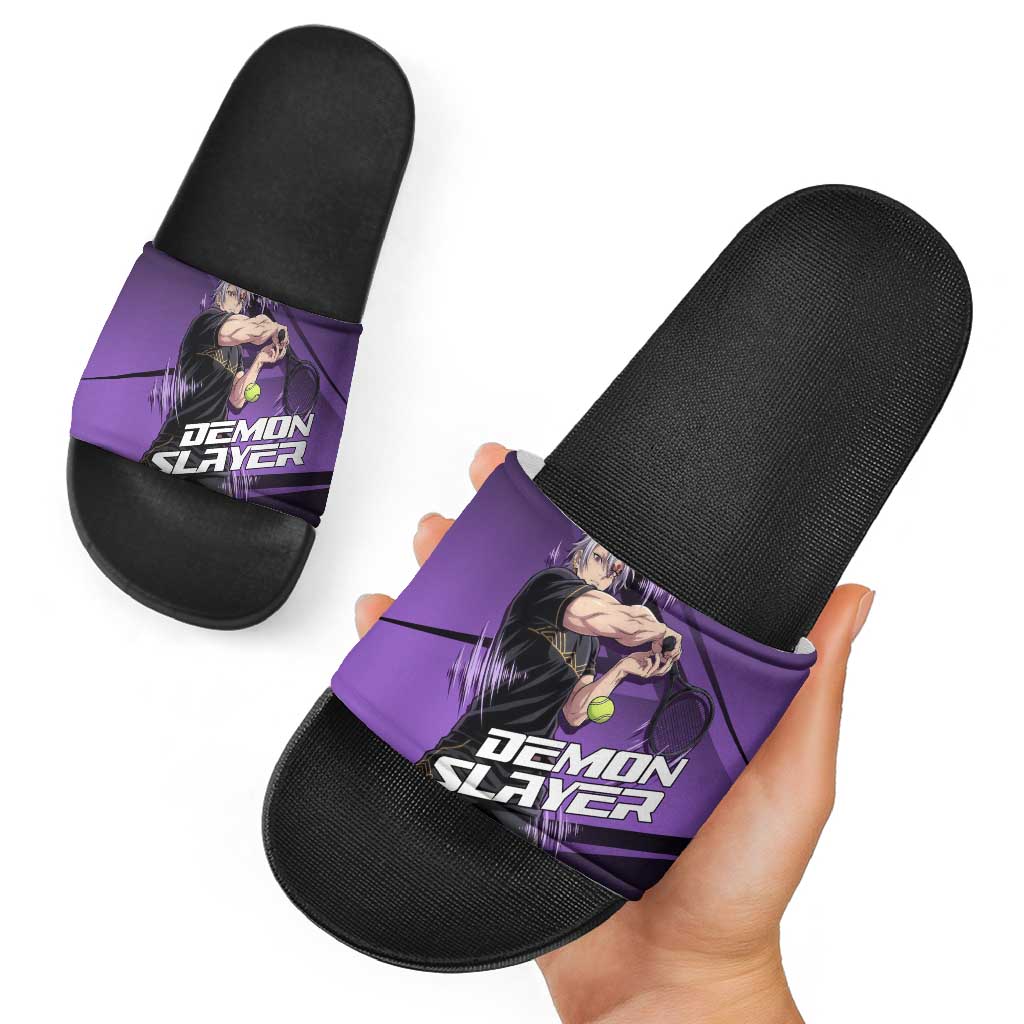 Tengen Uzui Sound Hashira Slide Sandals Sporty Anime Mashup Style