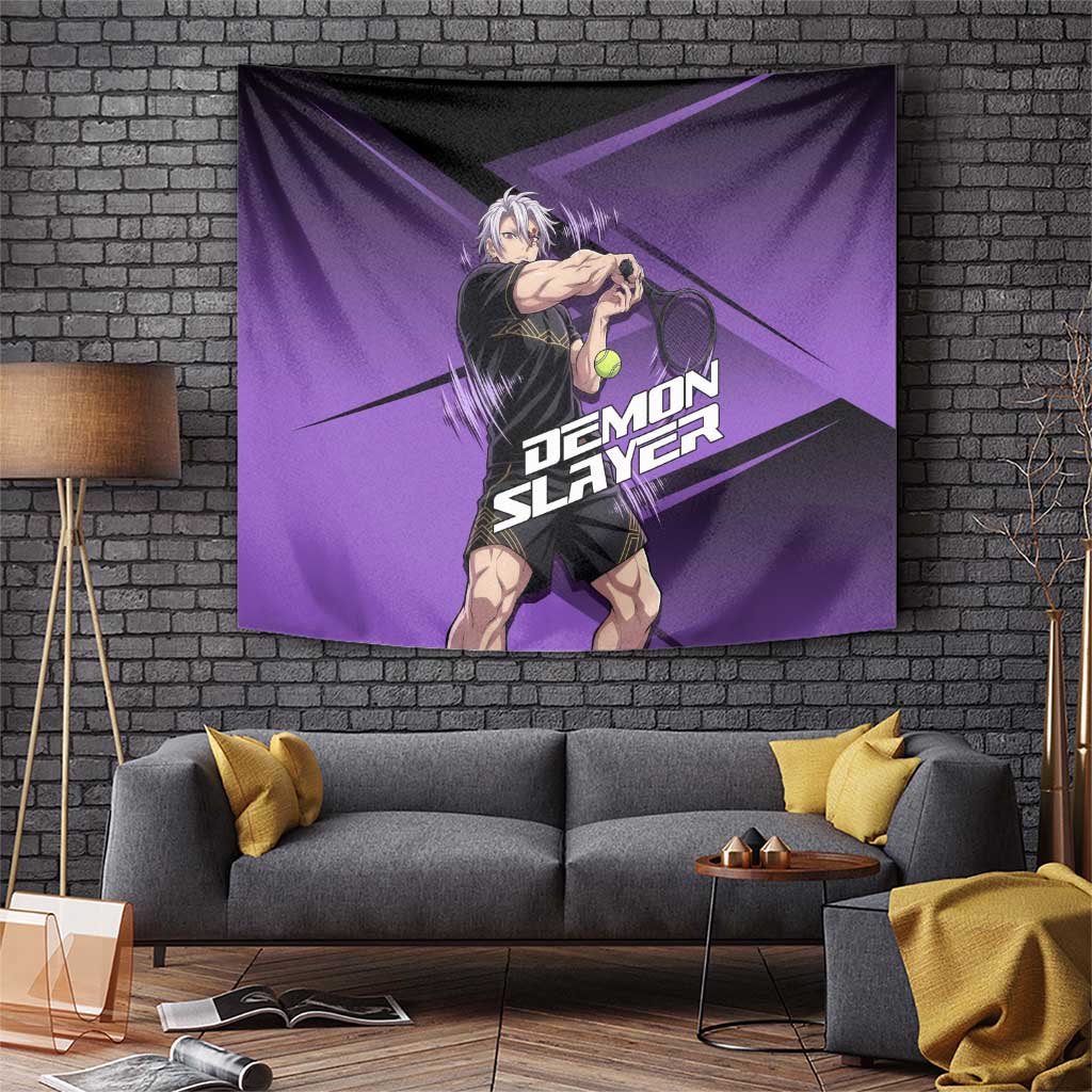 Tengen Uzui Sound Hashira Tapestry Sporty Anime Mashup Style