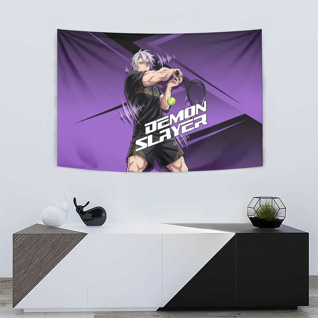 Tengen Uzui Sound Hashira Tapestry Sporty Anime Mashup Style
