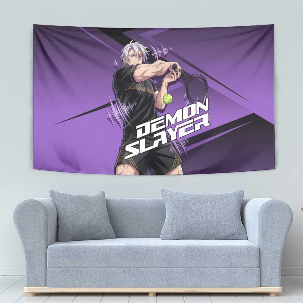 Tengen Uzui Sound Hashira Tapestry Sporty Anime Mashup Style