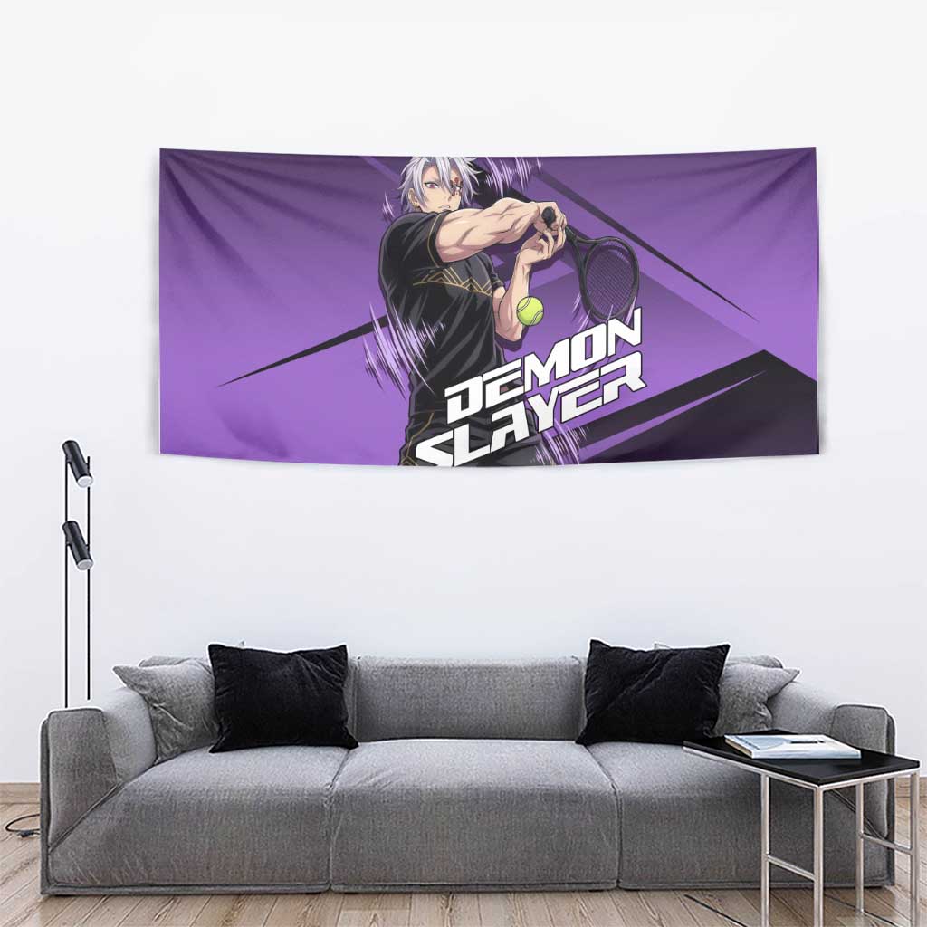 Tengen Uzui Sound Hashira Tapestry Sporty Anime Mashup Style