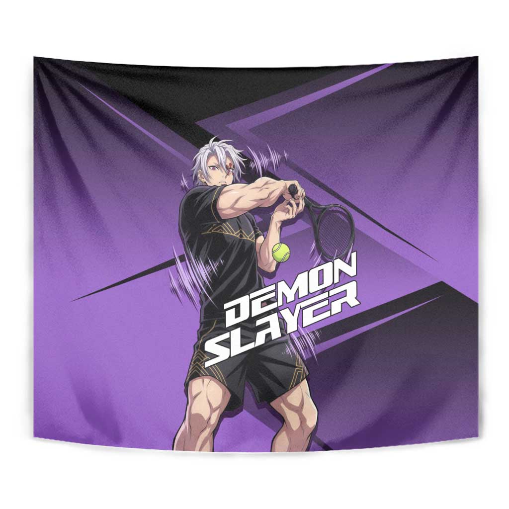 Tengen Uzui Sound Hashira Tapestry Sporty Anime Mashup Style