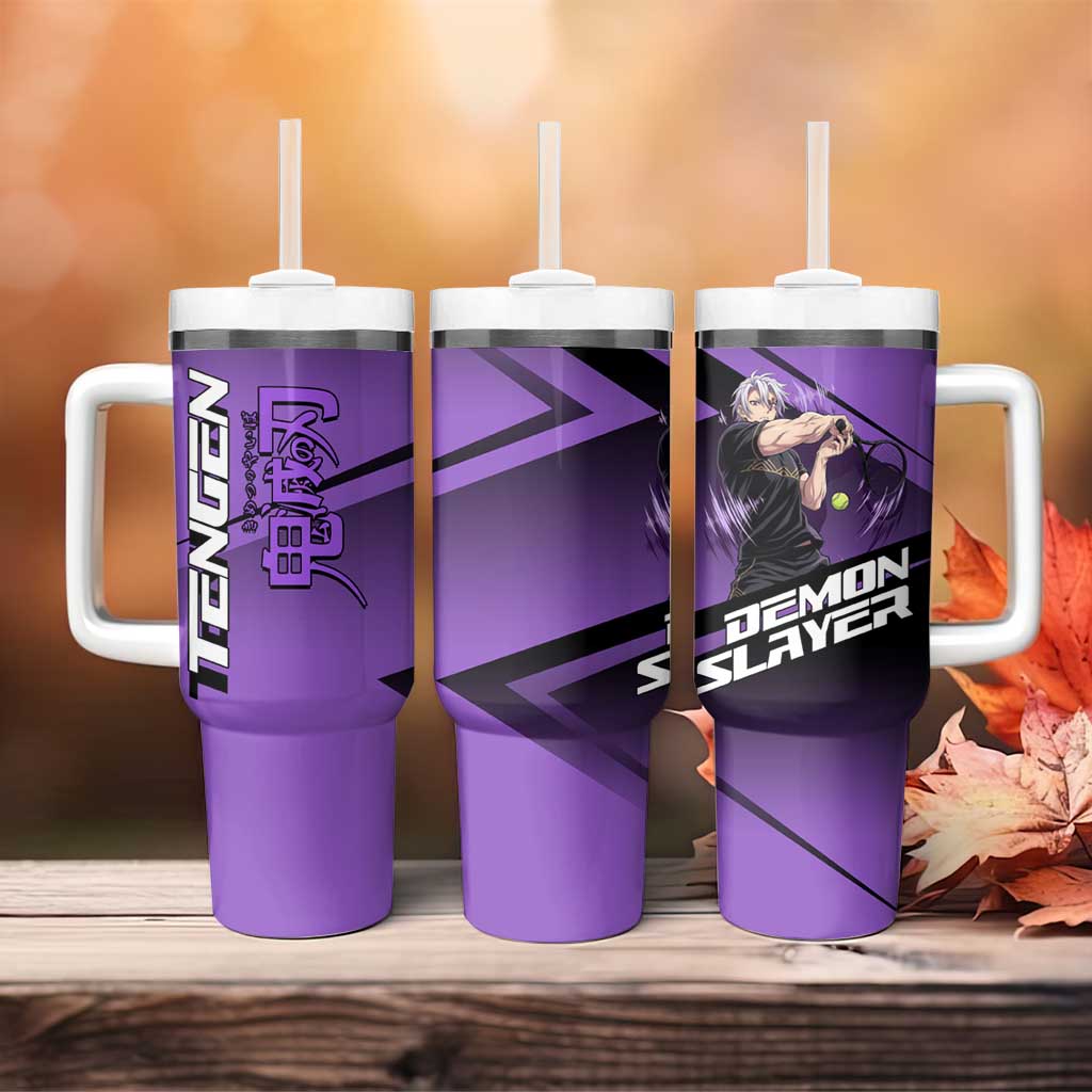 Tengen Uzui Sound Hashira Tumbler With Handle Sporty Anime Mashup Style