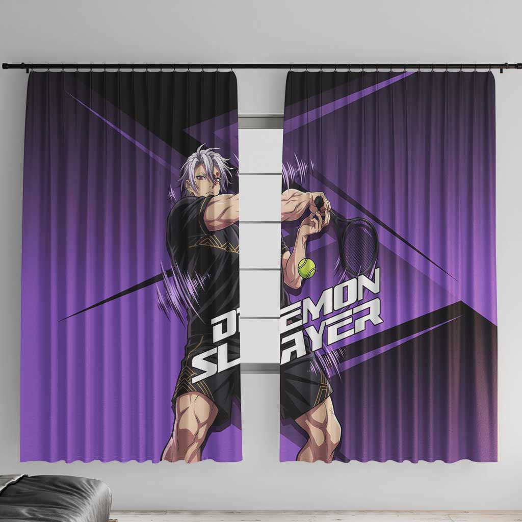 Tengen Uzui Sound Hashira Window Curtain Sporty Anime Mashup Style