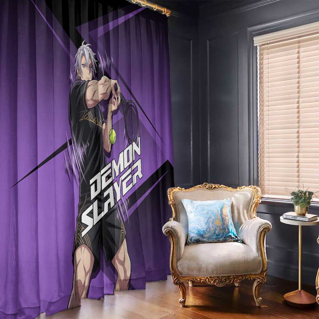Tengen Uzui Sound Hashira Window Curtain Sporty Anime Mashup Style