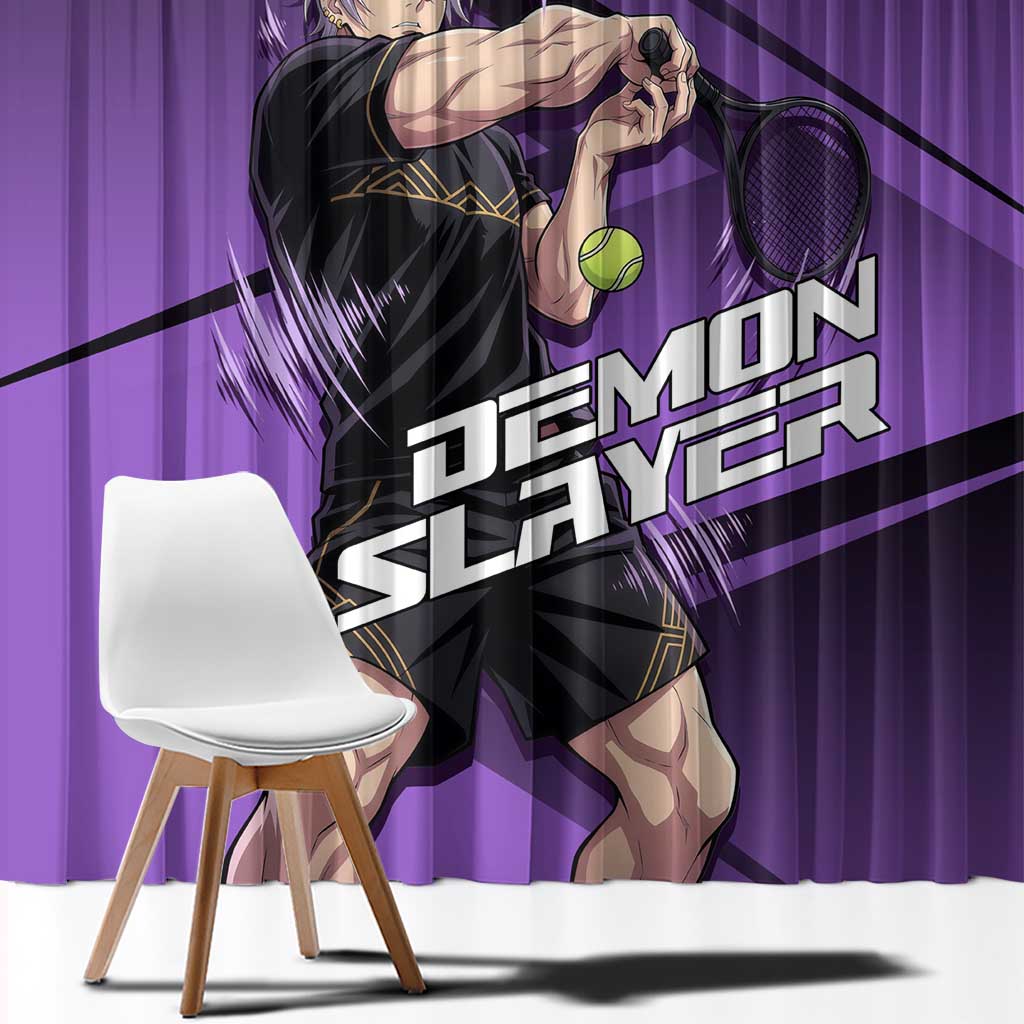 Tengen Uzui Sound Hashira Window Curtain Sporty Anime Mashup Style