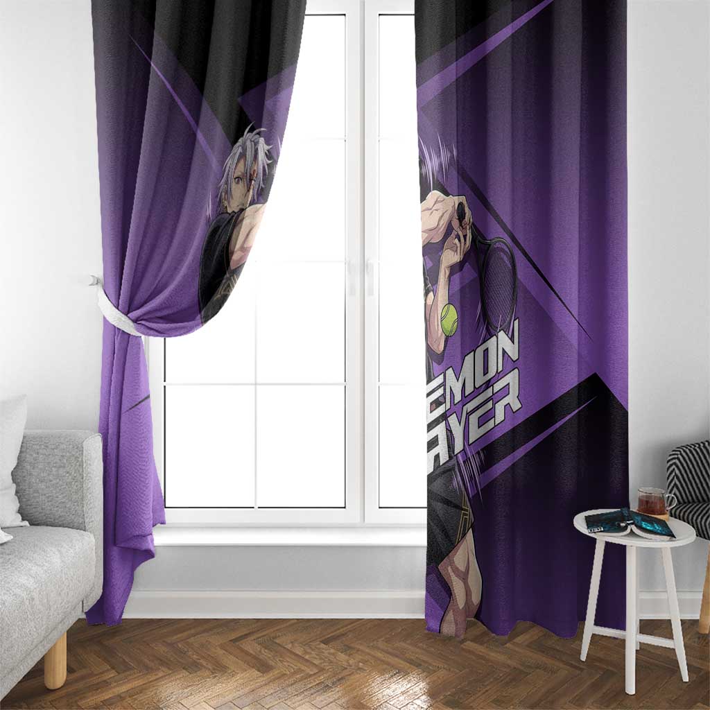 Tengen Uzui Sound Hashira Window Curtain Sporty Anime Mashup Style