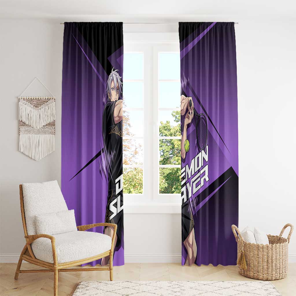 Tengen Uzui Sound Hashira Window Curtain Sporty Anime Mashup Style
