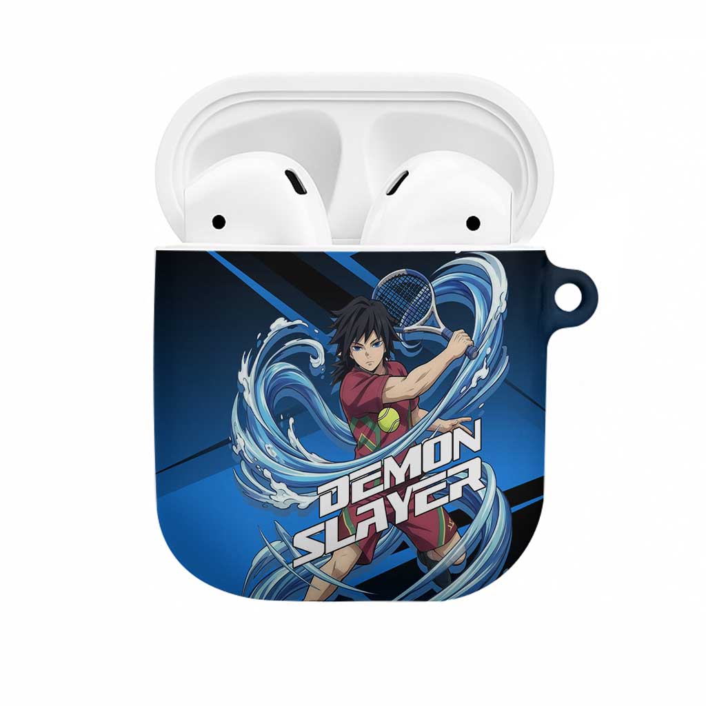 Giyuu Tomioka Water Serve AirPods Case Sporty Anime Mashup Style